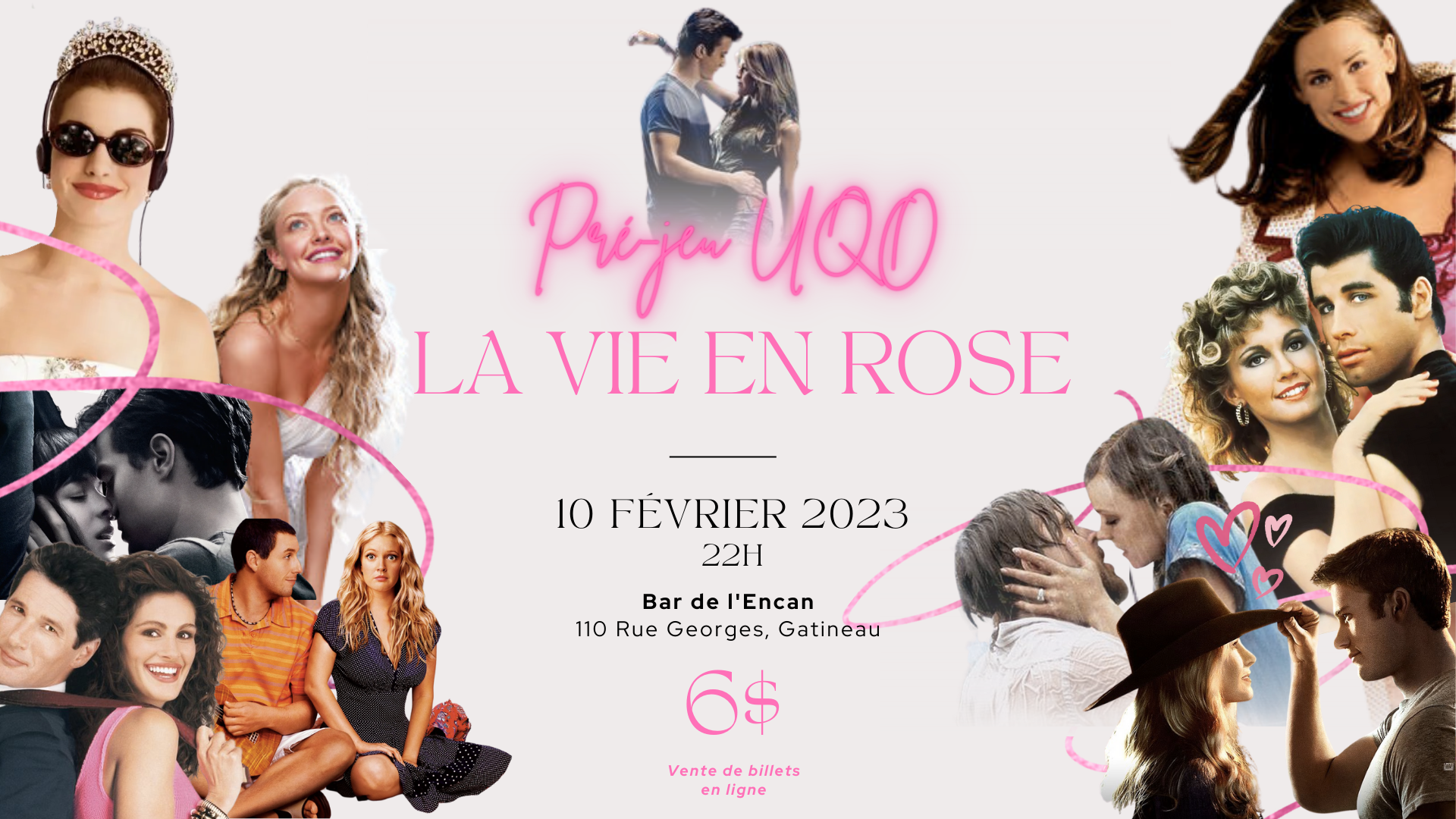 PRÉ-JEU UQO | La vie en rose !