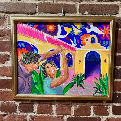 Original Artwork - Dancing in the Plaza item