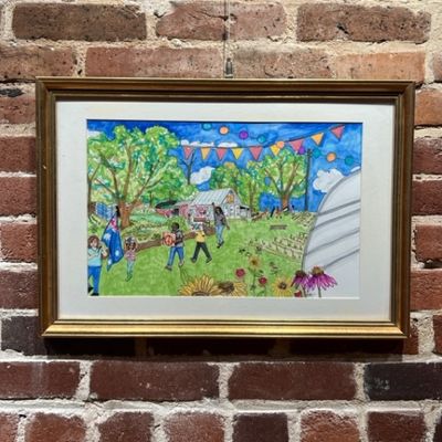 Original Artwork - Parading through the Gardens item