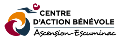 Centre d'action bénévole Ascension - Escuminac