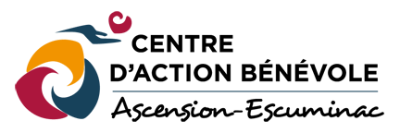 Centre d'action bénévole Ascension - Escuminac