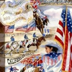 California Cowgirls Rodeo Drill Team