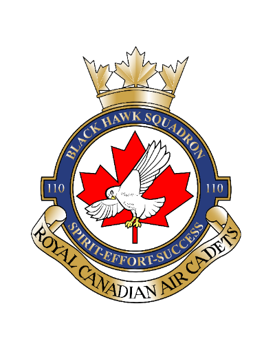 THE AIR CADET LEAGUE OF CANADA, 110 BLACK HAWK SQUADRON