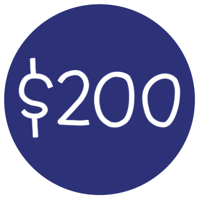 Remaining Artwork Ticket: $200 Artwork item