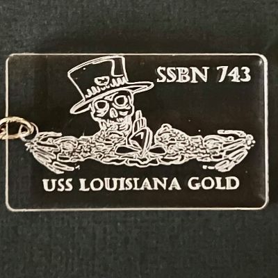 USS Louisiana Keychain item