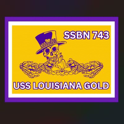 USS Louisiana Gold FRG