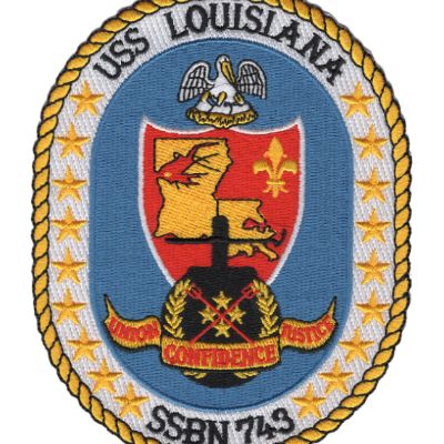 USS Louisiana Gold FRG