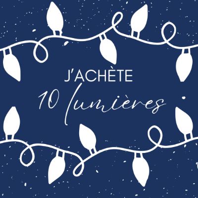 J'achète 10 lumières item