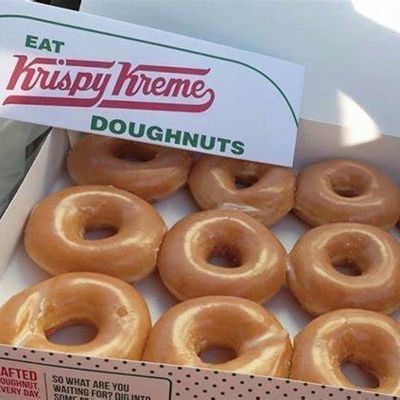 One box of 12 Original Glazed Krispy Kreme Donuts item