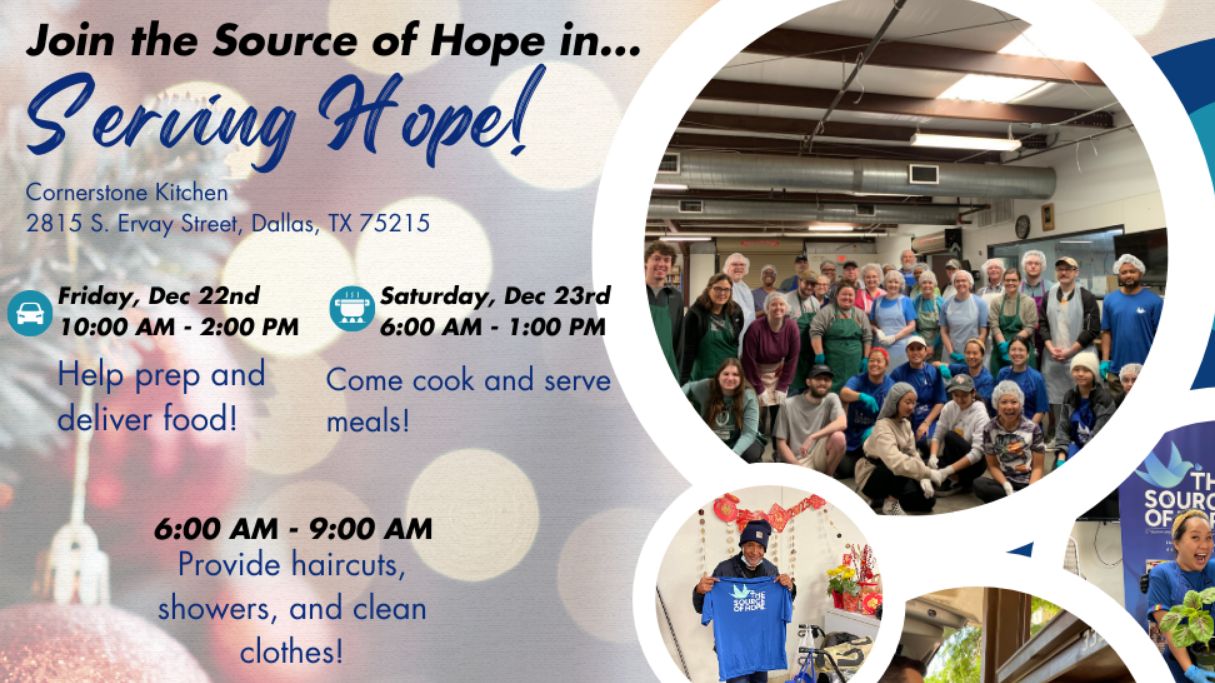 Serving Hope Event: December 2023