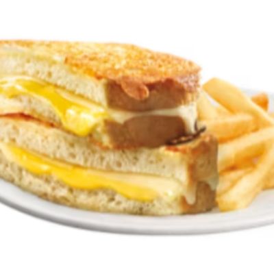 Grilled Cheese Sandwich & Fries item