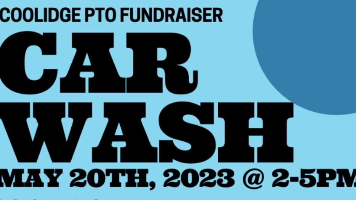 Coolidge PTO Car Wash 5th Grade Fundraiser