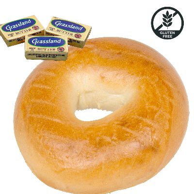 Gluten Free Bagel with Butter item