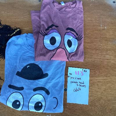 Adult t-shirts 2x/3x #113 item