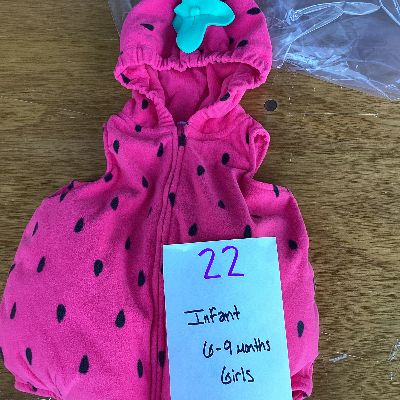 Infant 6-9 months #22 item