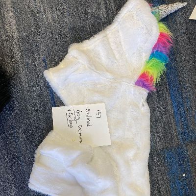 Dog unicorn costume Small/medium #137 item