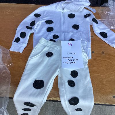homemade Dalmatian costume kids 6-7 years old #49 item