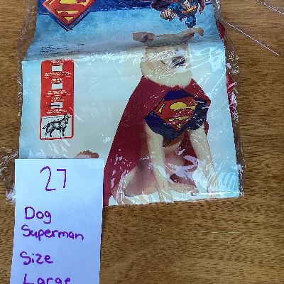 DOG COSTUME size large #27 item