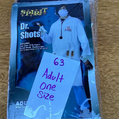 Adult one size #63 item