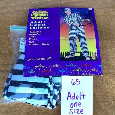 Adult one size #65 item