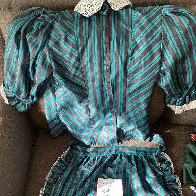 Adult large top and apron #178 item