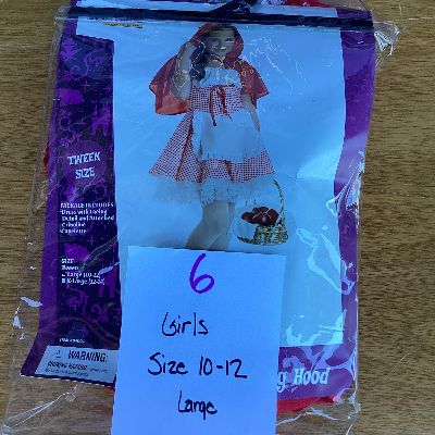 Girls size 10/12 large #6 item