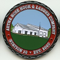 Ætna Station 10 Challenge Coin item