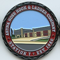 Ætna Station 7 Challenge Coin item