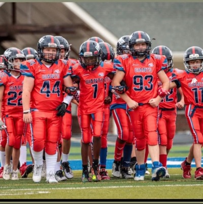 Lake Norman Giants 10u red