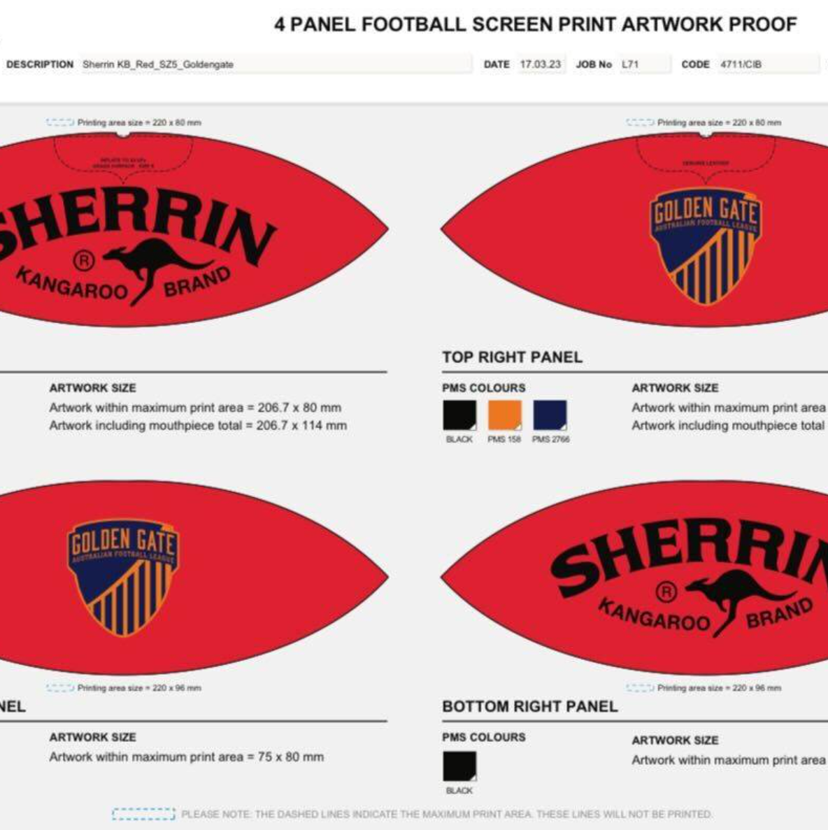 Men's Sherrin item