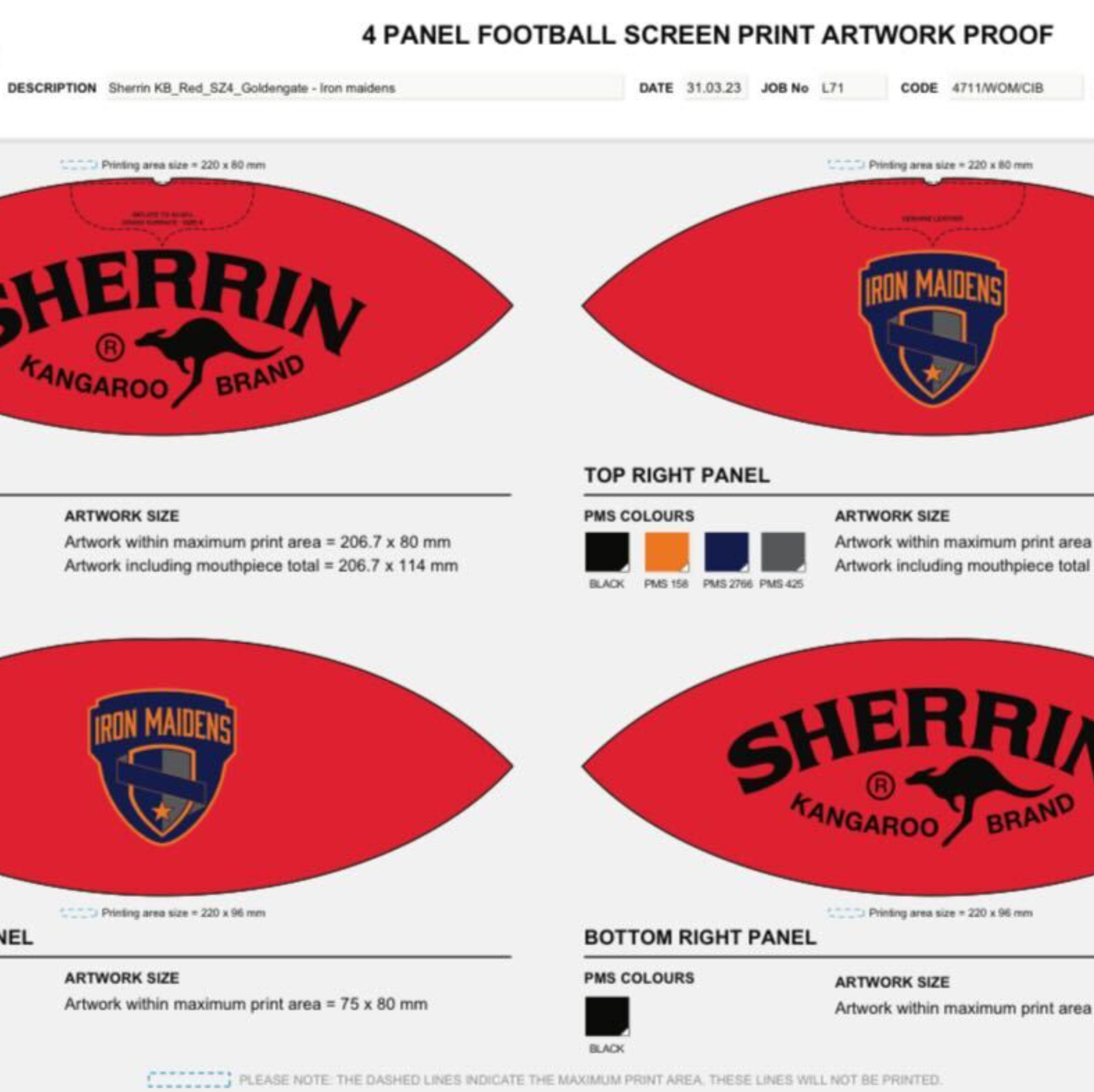 Women's Sherrin item