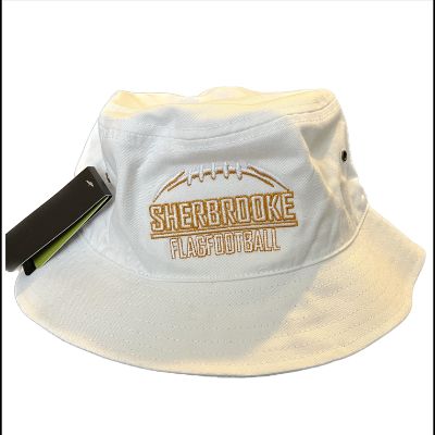 Bucket hat blanc item