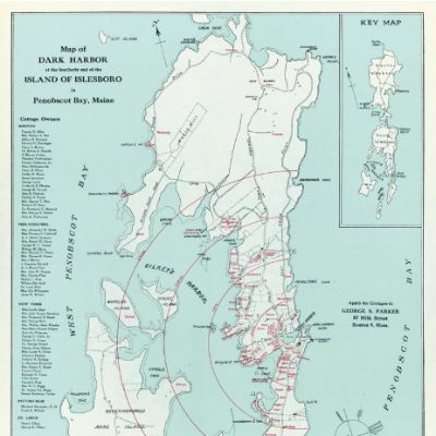 Islesboro Cottages Map item