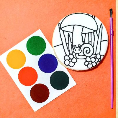 Paint your own cookie (GF) item