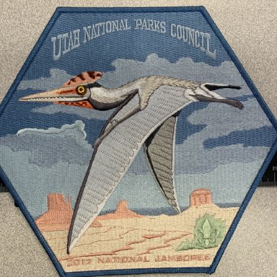 UNPC 2017 National Jamboree Center Patch - Pterodactyl item