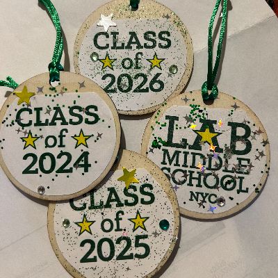 Limited Edition Lab Holiday Ornaments! - Class of 2025 item