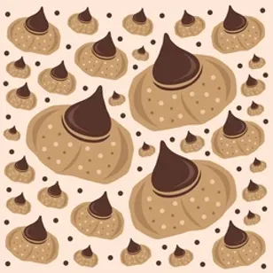 Cookies: Peanut Butter Kiss (3 per pkg.) item