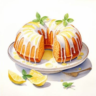 Lemon Cake (whole bundt cake) item