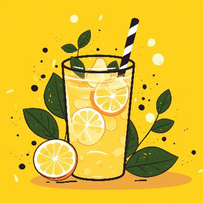 Lemonade (juice pouch) item