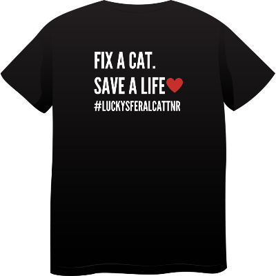 Lucky's Fix a Cat Unisex Short Sleeve Tshirt item