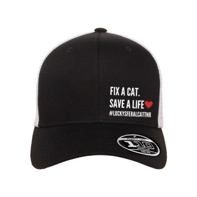Lucky's Fix a Cat Unisex Trucker Hat item