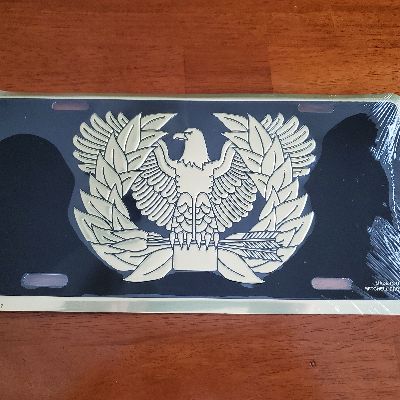License Plate with Eagle Rising item