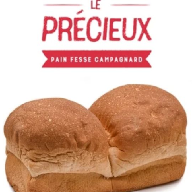 Pain fesse Farine 100% blé non tranché item