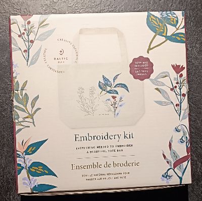 Kit de broderie pour tote bag item
