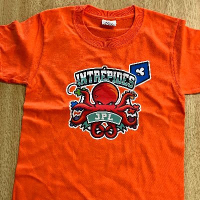 T-shirt-orange-large item