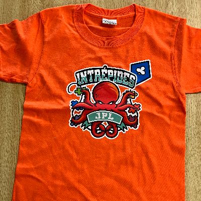 T-shirt-orange-médium item