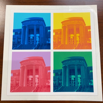 WVU Law Sticker (Building) item