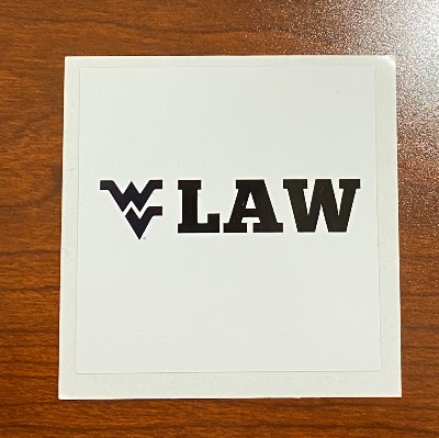 WVU Law Sticker item