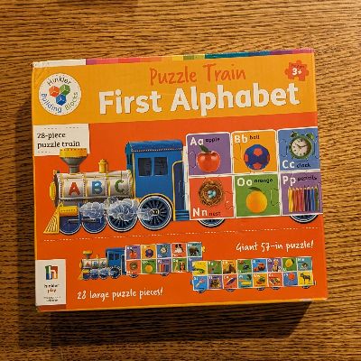 Puzzle Train - Alphabet - Ages 3+ item