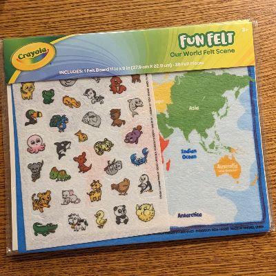Crayola Fun Felt - Our World item